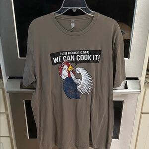 Next Level Apparel Taupe 2XL T-Shirt lightweight and soft fabric.